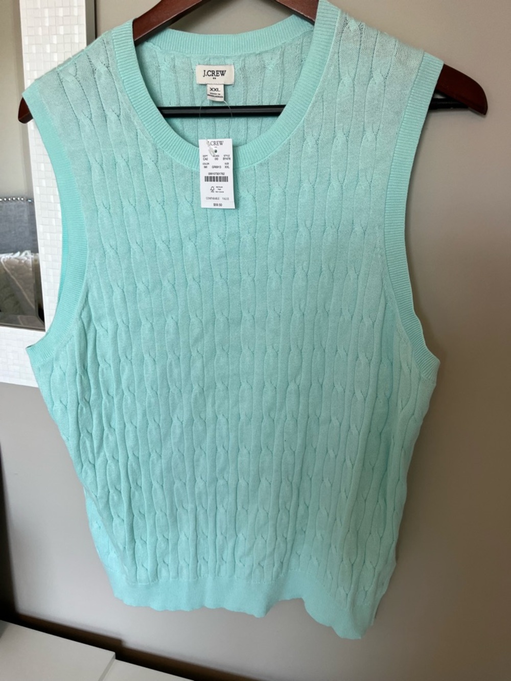 NWT sweater shell